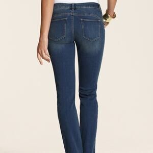 Chico’s So Lifting Jeans Women’s 6 Slimming Stretch Denim Straight Leg Curvy 30”